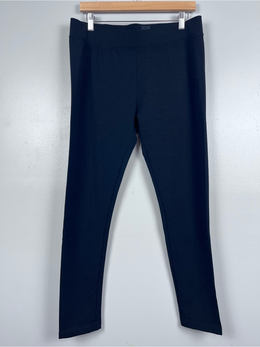 Woolx Stella Womens Leggings Merino Wool Base Layer Pull On Stretch Size PL